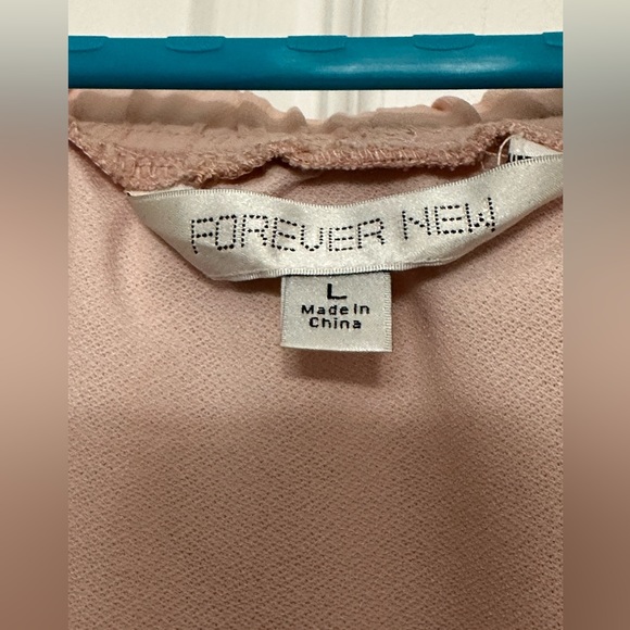 Forever New Bodysuit Pink Size L - Picture 3 of 6